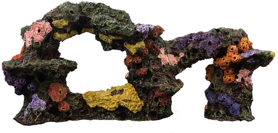 Plug & Play artificial coral reef aquarium insert H002